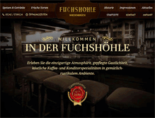 Tablet Screenshot of fuchshoehle.de